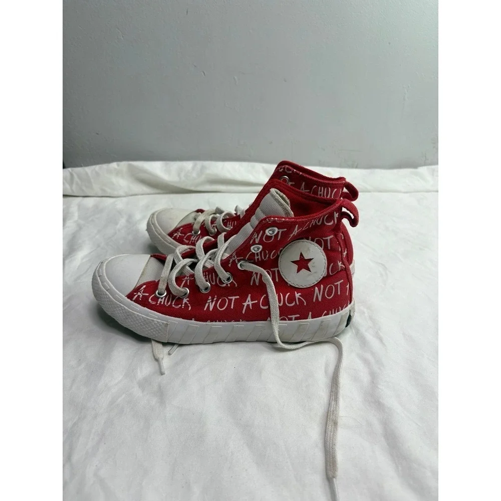 Converse Converse Untitled Hi 'Not A Chuck' University Red White size 2